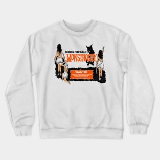 Monstrosity - 60s Cult Classic Horror Crewneck Sweatshirt